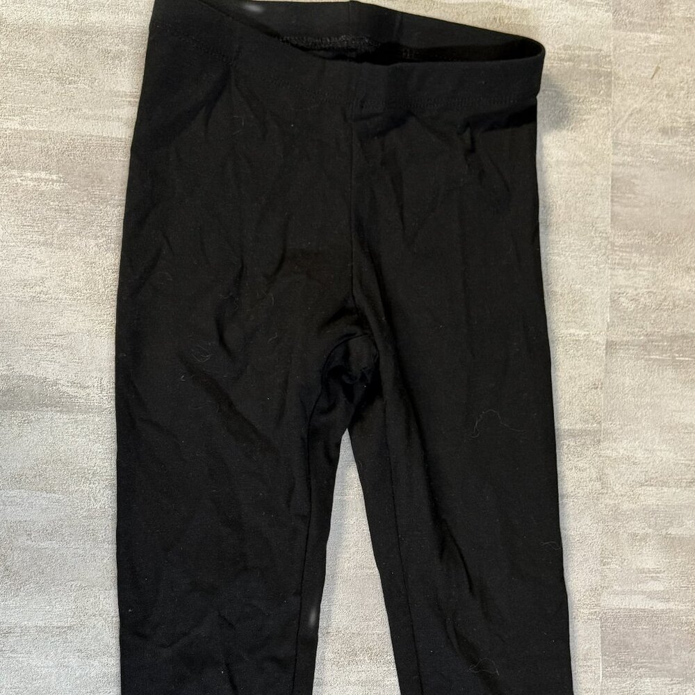 NWT Girl's Old Navy Black Leggings Size 6-7